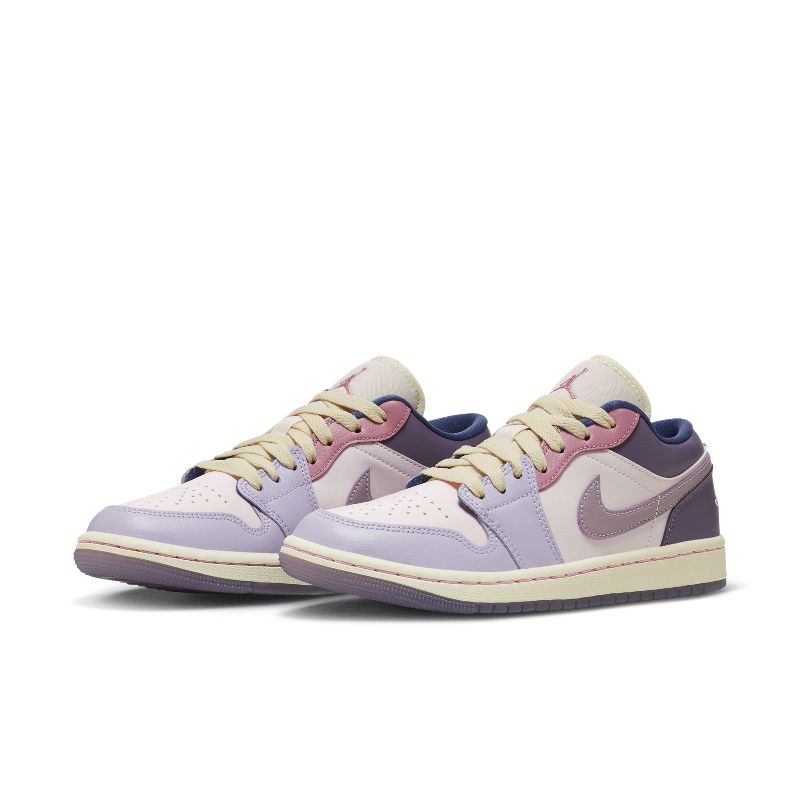耐克AirJordan1粉紫色篮球鞋