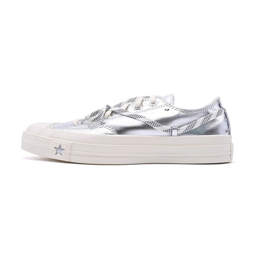 Converse匡威新款70 X液态银交叉绑带低帮运动鞋休闲板鞋A24294C