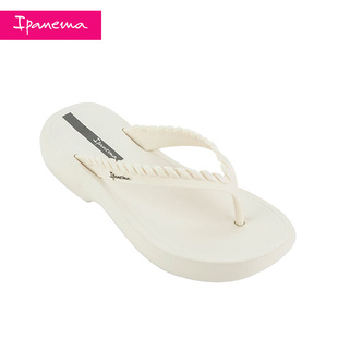 Ipanema依帕夏新款休闲拖鞋海边度假人字拖厚底夹脚凉拖鞋27079