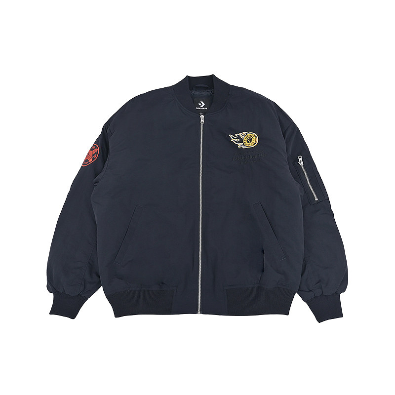 Converse匡威贤坤男子运动休闲棉服外套百搭休闲棒球服外套MCJ127