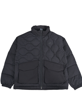 New Balance NB新款男宽松休闲百搭保暖棉服舒适立领外套NQF41291