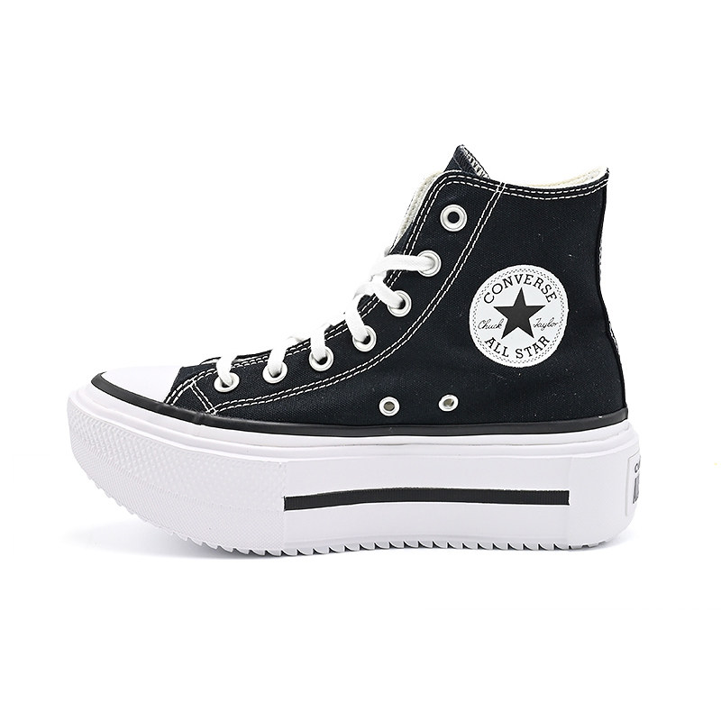 Converse匡威新款Double Stack潮流休闲运动鞋松糕厚底鞋A12975C