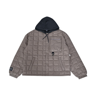 VANS范斯男子舒适棉衣运动休闲连帽外套百搭上衣夹克VN000QTG1NU