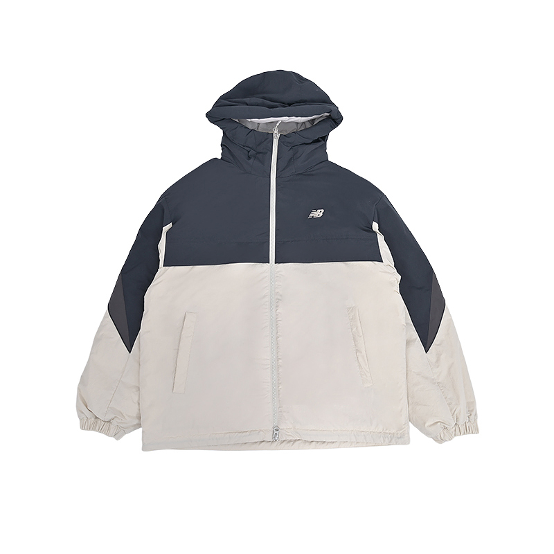 New Balance NB新款连帽宽松潮流棉服男子外套休闲夹克NQF41341