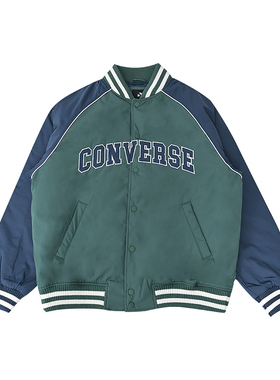 Converse匡威新款男子运动休闲棒球服百搭潮流保暖棉服外套UCJ089