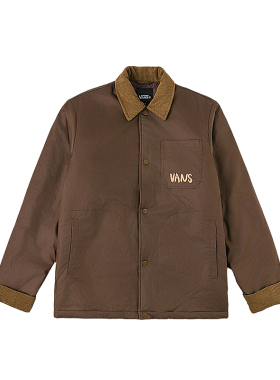 VANS范斯新款男子运动休闲棉夹克潮流百搭翻领外套VN000W57FST