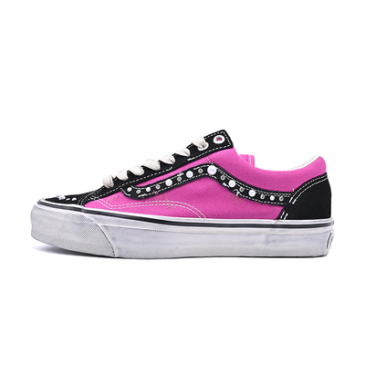 VANS范斯LX Old Skool 36玫红色撞色休闲鞋女款板鞋VN000E8VHLE