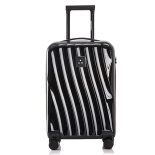 INNERSECT 潮牌 行李箱-IS581120男女通用旅行箱拉杆箱 黑色 20寸