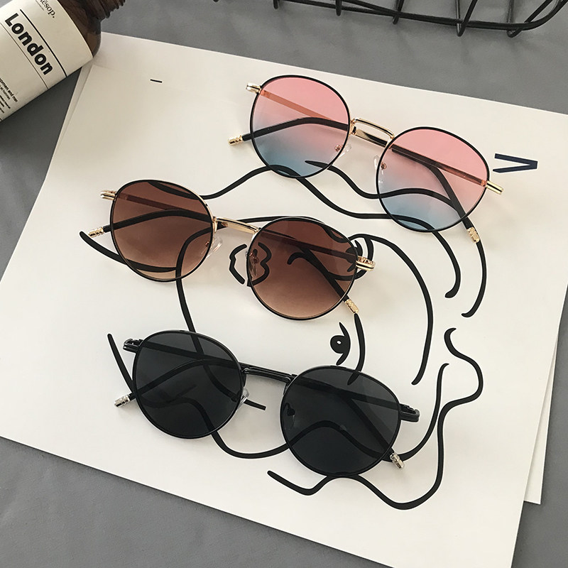 2018新款墨镜女圆脸韩版潮百搭太阳眼镜ins防紫外线眼睛网红街拍|ruв категории ZIPPO/швейцарский армейский нож/очки, очки - от Buy2taobao.com для оказания профессиональной услуги покупки агента Taobao