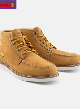 Timberland复古休闲皮鞋男鞋秋季新款中帮靴户外运动鞋A6AZE754
