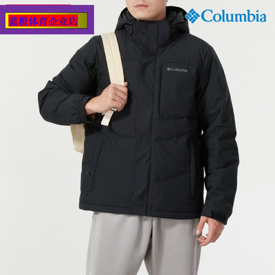 哥伦比亚羽绒服男秋冬新款金点热能保暖800蓬鹅绒棉羽外套XE2522