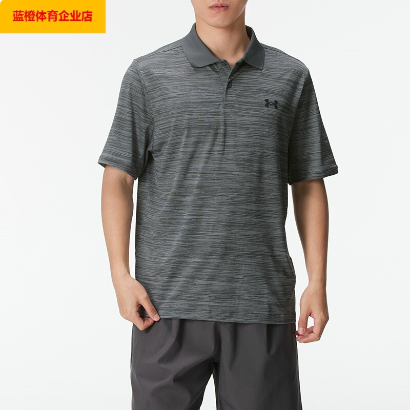 ~UA短袖Polo衫男装正品高尔夫休闲运动服商务运动T恤衫1377374