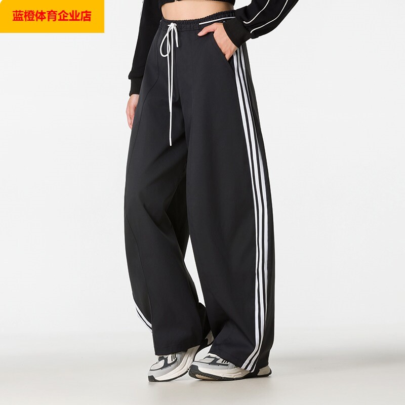 裤子女26新款运动梭织透气