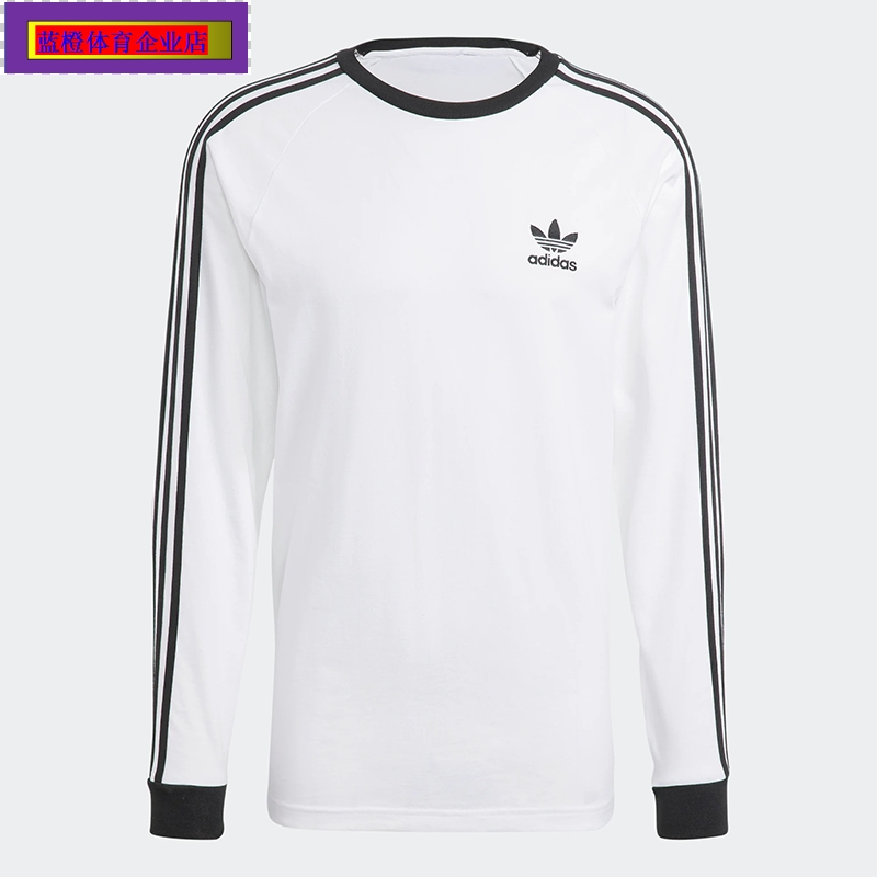 三叶草长袖T恤男2025春季