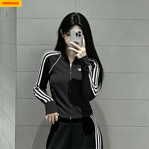 女装运动服修身立领训练针