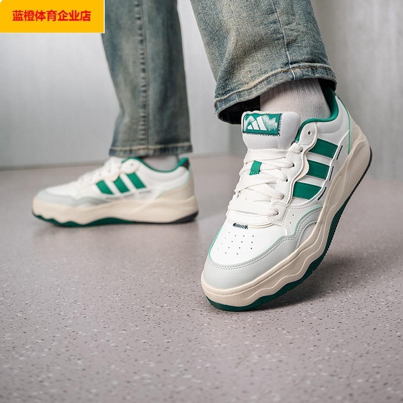 阿迪达斯轻便休闲鞋男鞋女鞋春季新款复古低帮板鞋运动鞋子KH9024