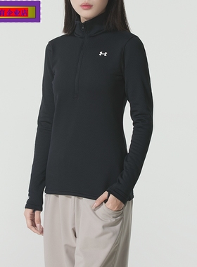 UA长袖t恤女装2025新款packaged base健身瑜伽服6004064
