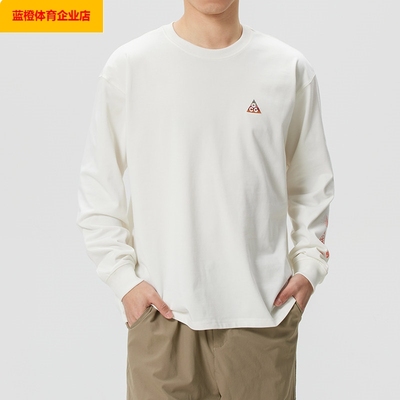 NIKE T恤男2026新款春季运动服健身训练跑步透气长袖套头衫IQ3713