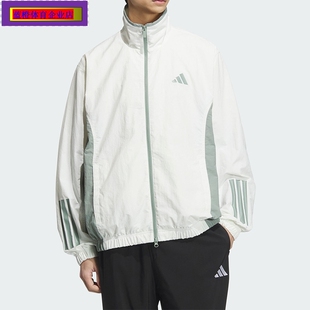 阿迪达斯男装春季新款M WOVEN JKT1 撞色运动休闲夹克外套KC3922