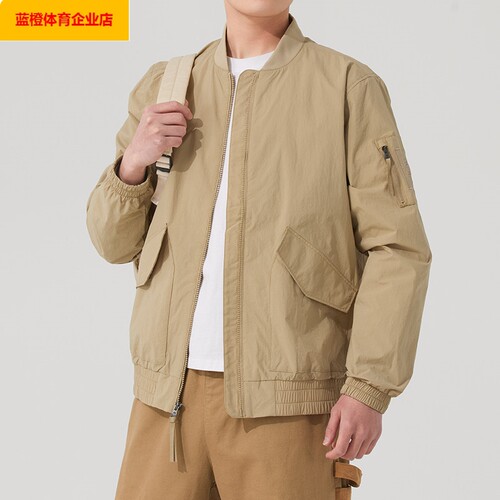 Timberland户外休闲外套男夏季新款飞行员夹克防风运动服A4225DH4