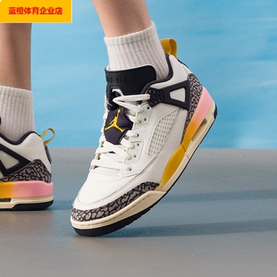 耐克男鞋 Jordan Spizike爆裂纹简版AJ4复古休闲中帮篮球鞋FQ1759