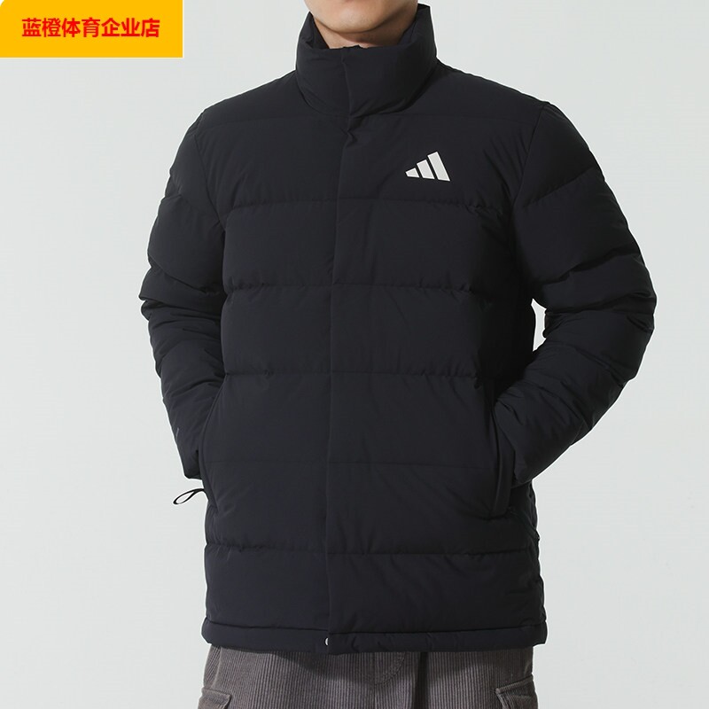 男运动服鸭绒羽立领保暖常