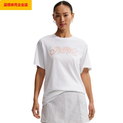 NIKE耐克短袖T恤女装2026夏季新款运动服透气宽松圆领上衣IR7559