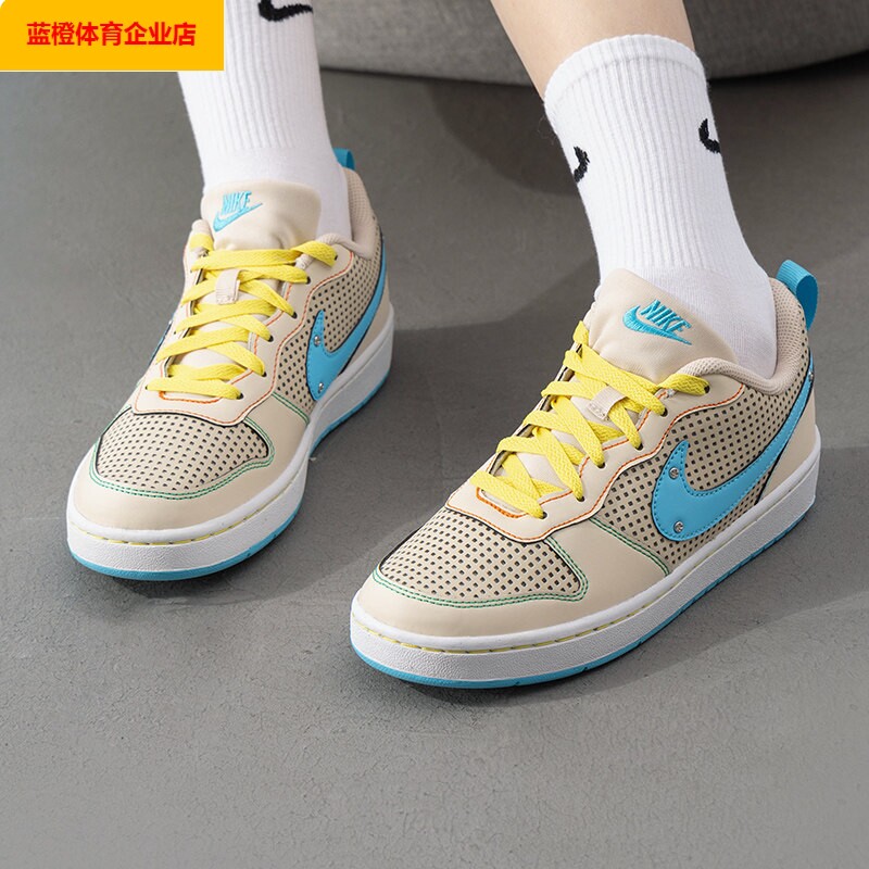 耐克男女鞋夏季网眼透气复古撞色休闲鞋时尚大童板鞋IB7726