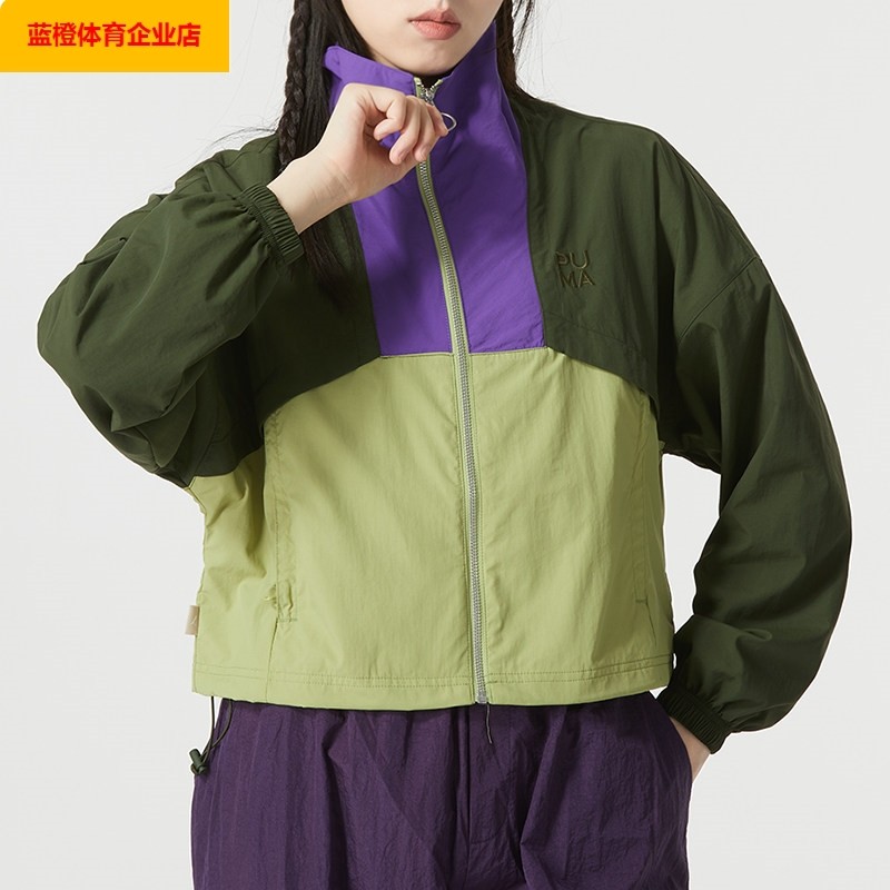 彪马正品女款外套冬季新款正品运动服夹克休闲宽松上衣623469