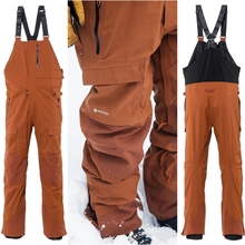 全新正品现货686专业单板双板滑雪裤背带裤连体裤防寒裤 GORE-TEX