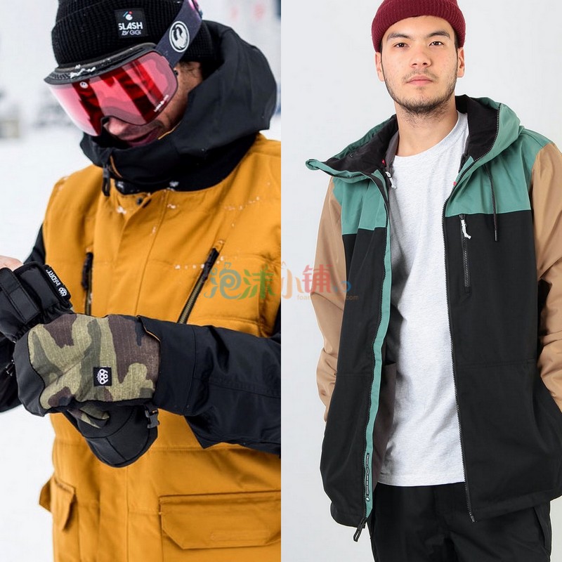正品现货美国 686 专业单板男款滑雪服防寒服套装 SMART 4-in-1
