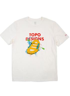 现货TOPO DESIGNS 户外运动划船徒步骑行露营攀岩有机棉短袖T恤