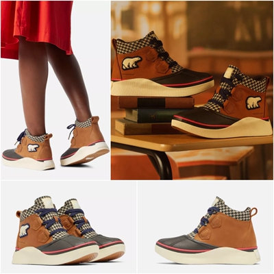 SOREL冰熊女鞋防水鞋猎鸭靴