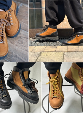 正品现货美产 DANNER Light防水防滑工装靴徒步登山鞋30422/30424