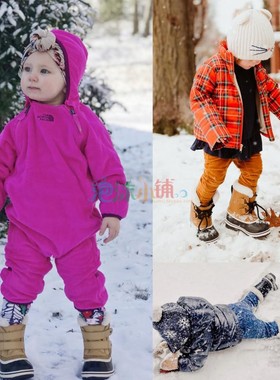 Sorel 冰熊 1964 PAC YOOT儿童冬季保暖防滑防水厚底雪地靴