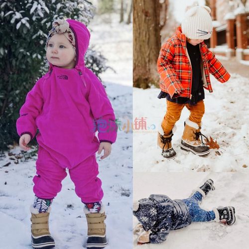 sorel冬季保暖防水厚底雪地靴