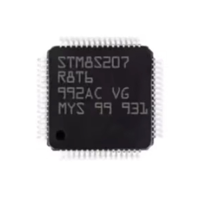 STM8S207R8T6TR原装LQFP-64微控制器STM32L151RBT6 STM8S207R8T6T