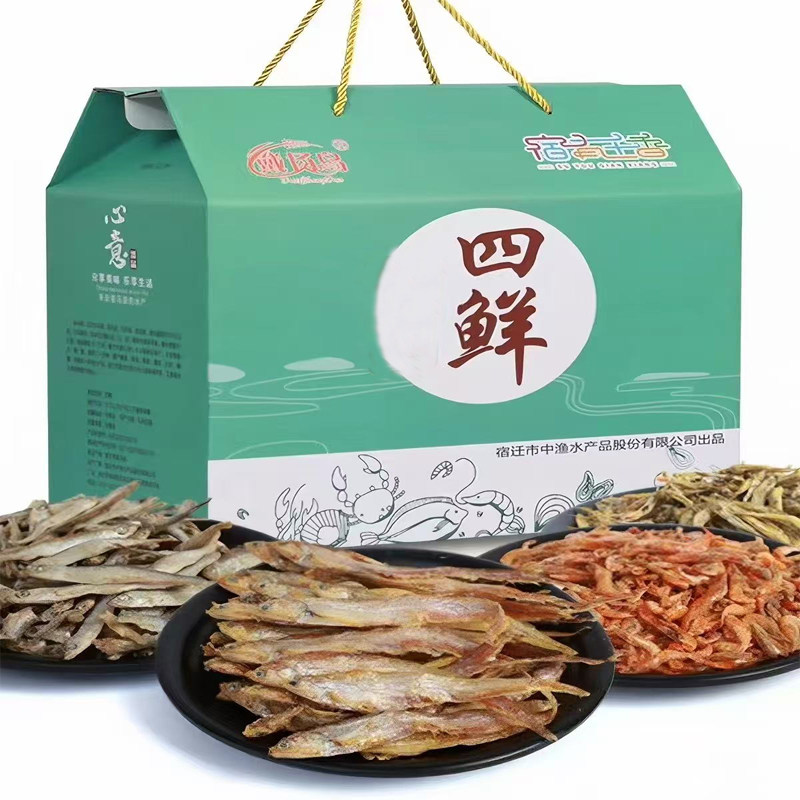 宿迁特产骆马湖戴场岛四鲜干货