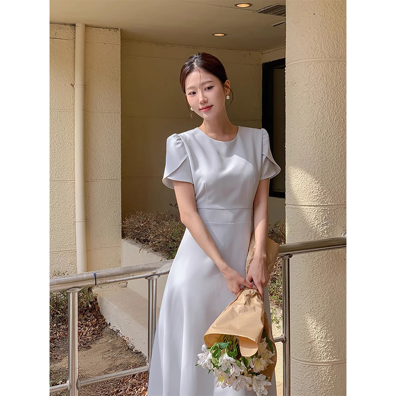法式气质高级感礼服连衣裙女