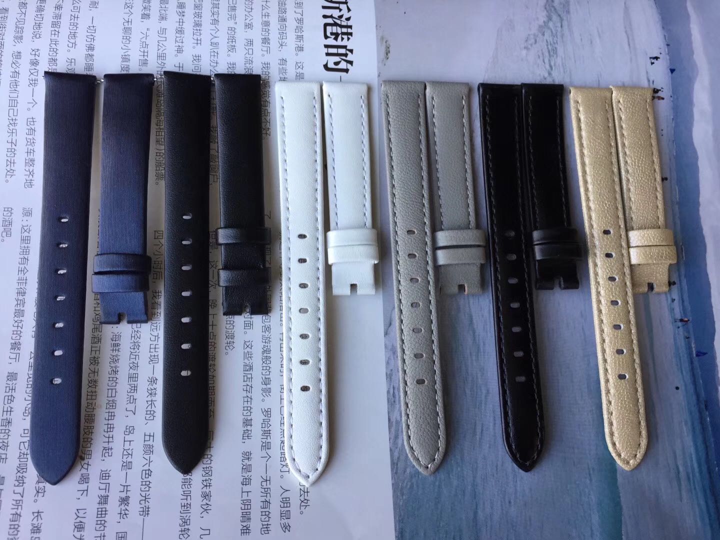 卓越表行 适配施华洛原装真皮表带5199931/5484376表带13mm