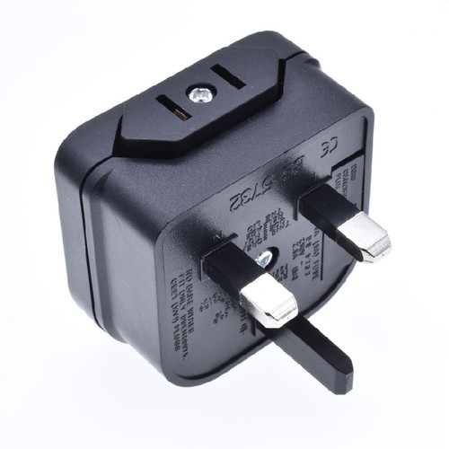 嵌入式国标美式两扁脚2插头转英