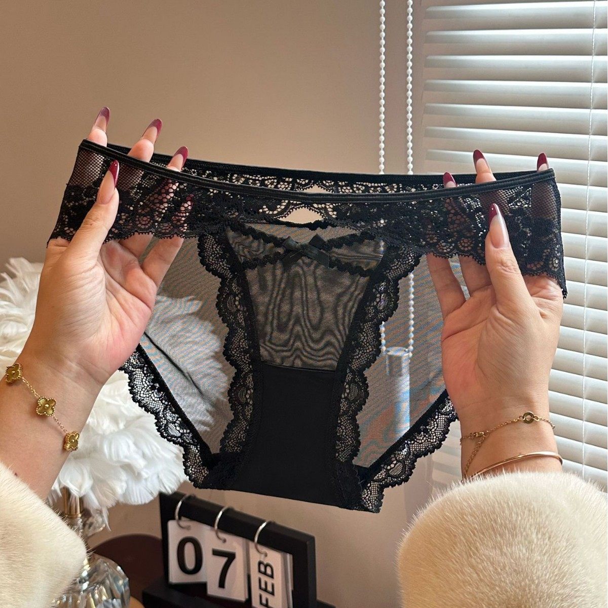 679#新款纯欲少女花漾织花蕾丝性感透气蝴蝶结无痕女士三角内裤,女士内衣/男士内衣/家居服,男三角内裤,淘宝优惠券,粉丝福利购,淘宝优惠卷