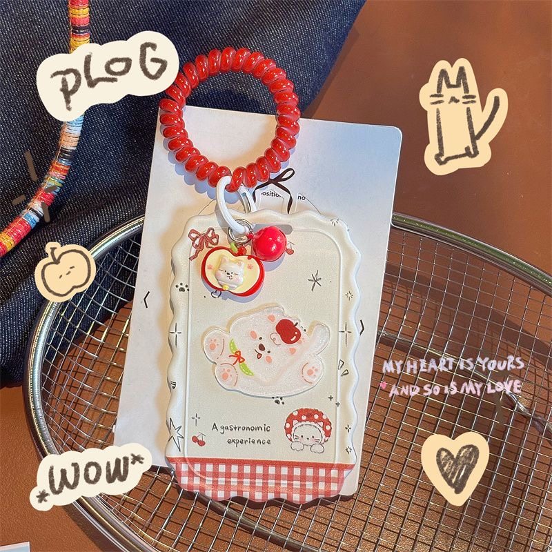 苹果西高地卡套校园卡学生卡地铁卡带手绳门禁卡工牌身份证防丢壳,收纳整理,卡套,淘宝优惠券,粉丝福利购,淘宝优惠卷