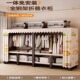上新免安装 卧室家用布衣柜加厚结实耐用折叠全钢架出 一体简易组装