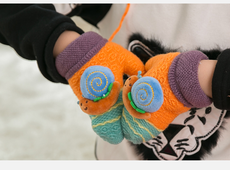 Gants pour enfants en acrylique - Ref 2145054 Image 4