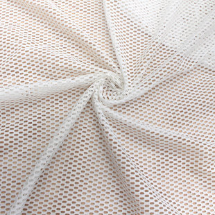 日韩白色镂空网布时装布料 原创服装上衣裙子装饰毕业设计diy面料