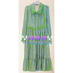 2024秋冬BORAAKSU宝莱阿卡苏B1EGW62060印花连衣裙