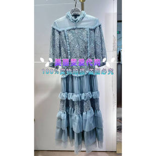 2026春款BORAAKSU宝莱阿卡苏B1GAW61550蕾丝连衣裙