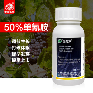 优美芽单氰胺葡萄猕猴桃樱桃破眠剂催芽促芽提早发芽生长调节剂