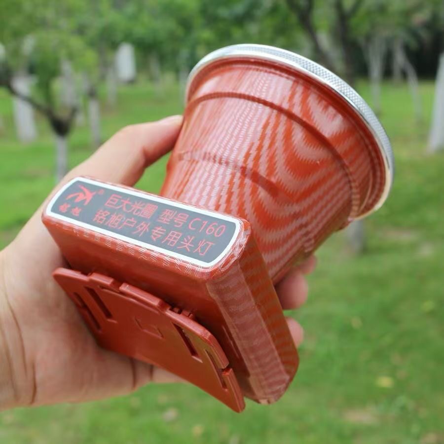 铭旭C160巨光圈强光头灯图片